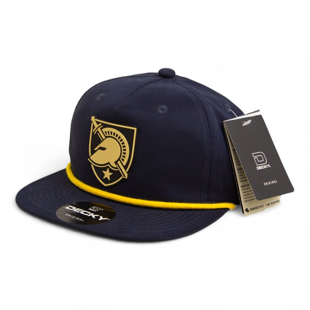 Army Black Knights 3D Classic Rope Hat- Navy/ Gold